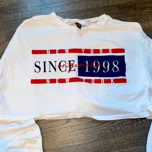 H&M cropped long sleeve